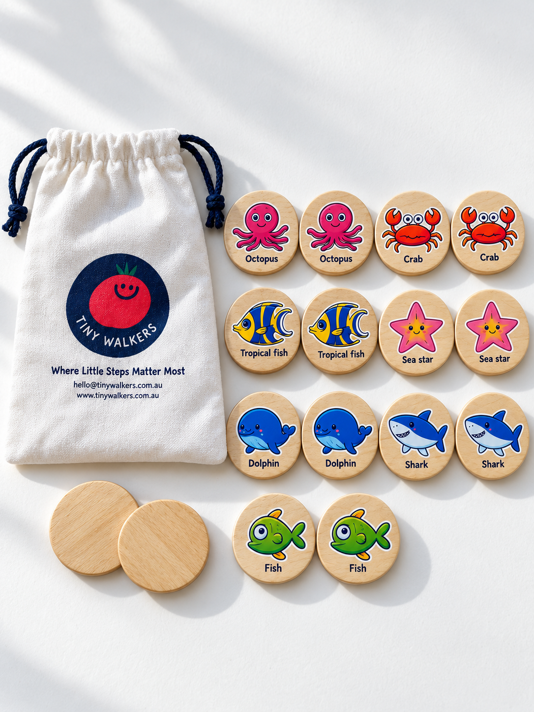 Tiny Walkers Memory Game