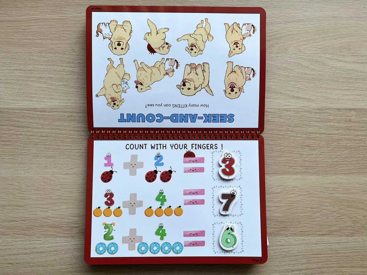 Tiny Walkers' Quiet & Busy Books for Kids - 1st Edition !