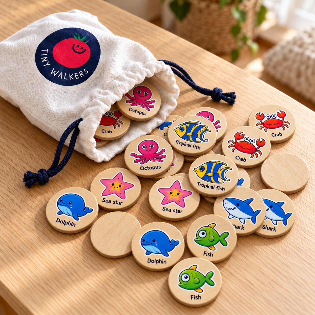 Tiny Walkers Memory Game
