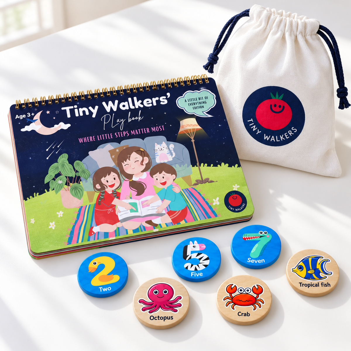 Play Book + Memory Game