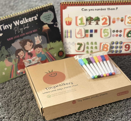 Tiny Walkers' Quiet & Busy Books for Kids - 1st Edition !