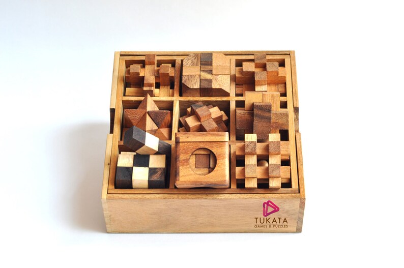 Wooden Rubik's Cube ! 9-in-1 !