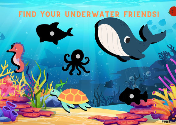 Underwater friends page
