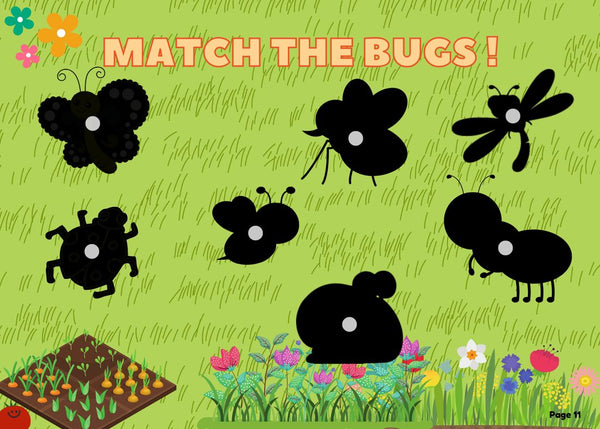 Match the bugs page