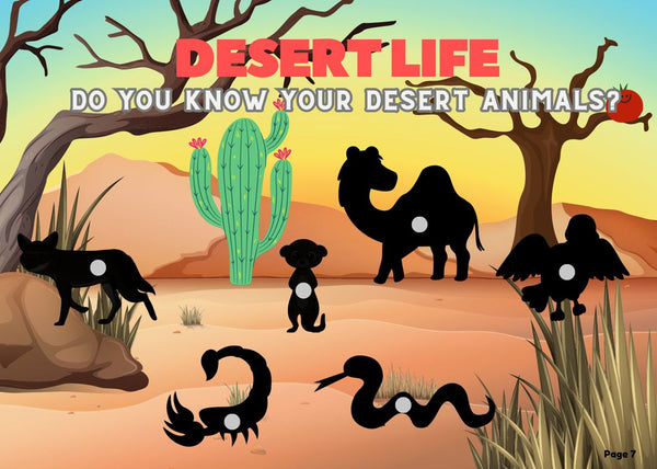 Desert life page